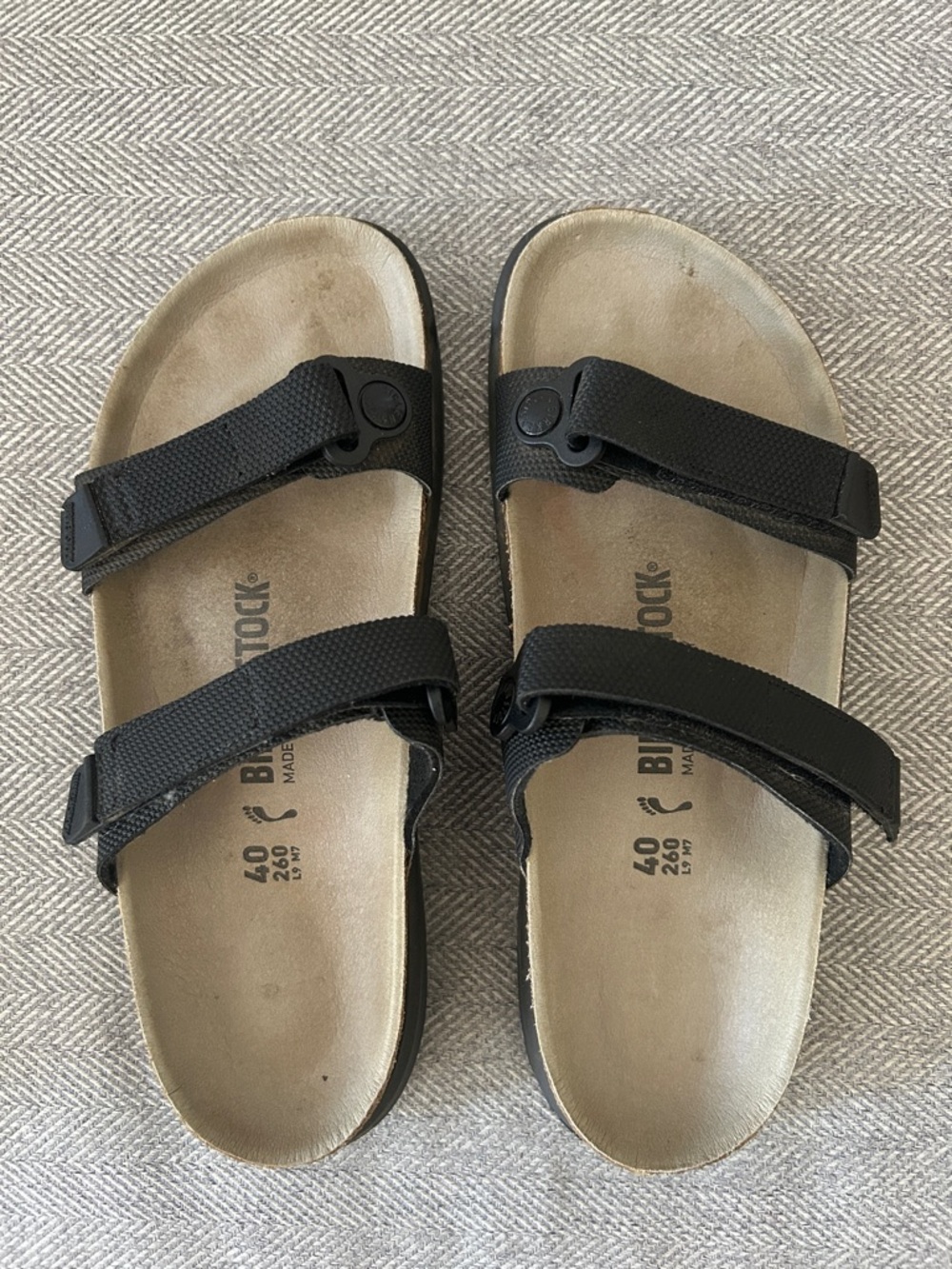 Birkenstock Black Sahara Sandal